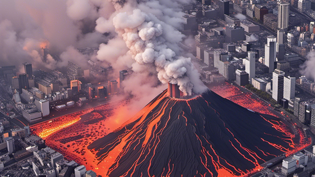 富士山が大噴火